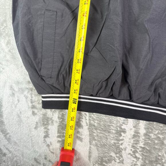 Vintage Hershey’s logo Mens L black Russell Pullover Nylon Windbreaker - Picture 7 of 7